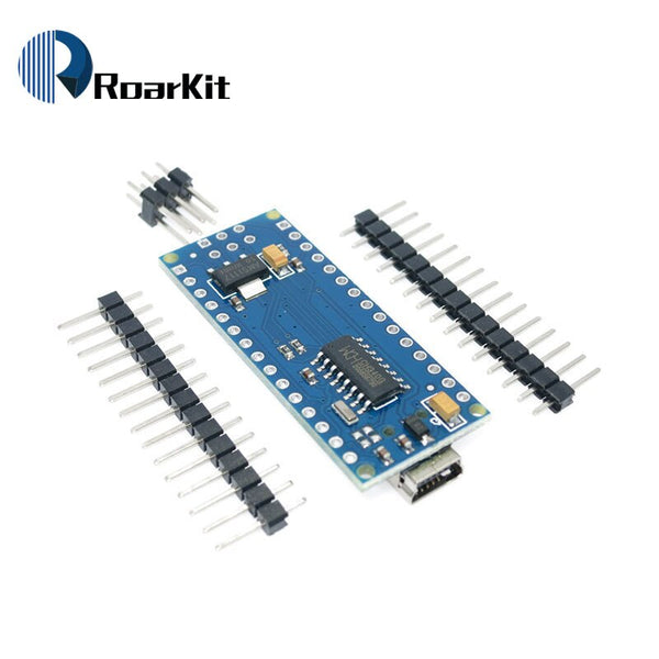 [variant_title] - Mini USB With the bootloader Nano 3.0 controller compatible for arduino CH340 USB driver 16Mhz NANO V3.0 Atmega328 UNO IO Shield