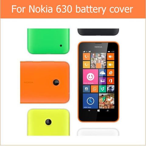[variant_title] - Premium Genuine Phone back housing for Nokia 630 635 back cover for Lumia nokia 635 rear battery case cover Protective Guard