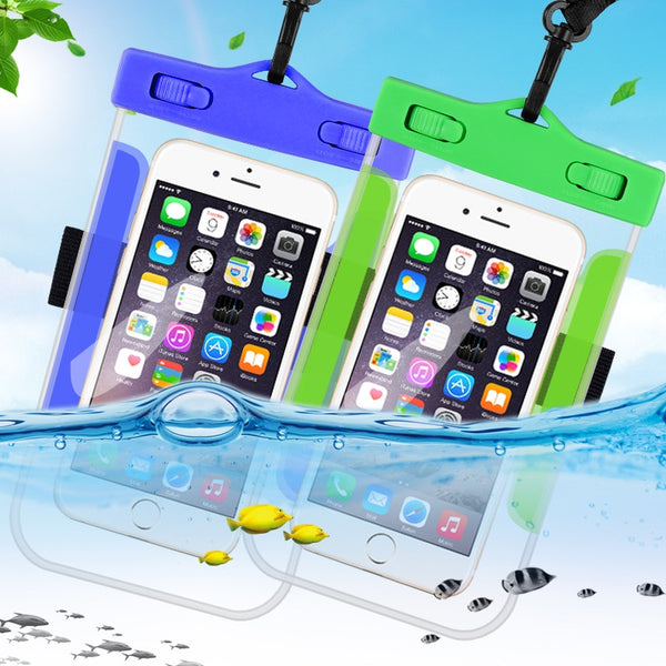 [variant_title] - Waterproof Mobile Phone Case For iPhone X Xs Max Xr 8 7 Samsung S9 Clear PVC Sealed Underwater Cell Smart Phone Dry Pouch Cover