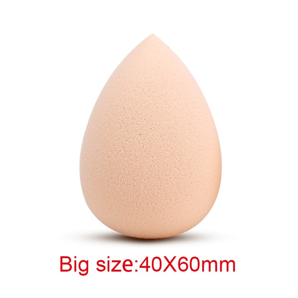 Large Apricot - Cocute Beauty Sponge Foundation Powder Smooth Makeup Sponge for Lady Make Up Cosmetic Puff High Quality