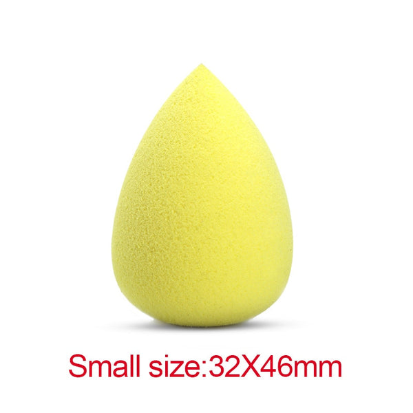 Small Yellow - Cocute Makeup Foundation Sponge Makeup Cosmetic puff Powder Smooth Beauty Cosmetic make up sponge beauty tools Gifts