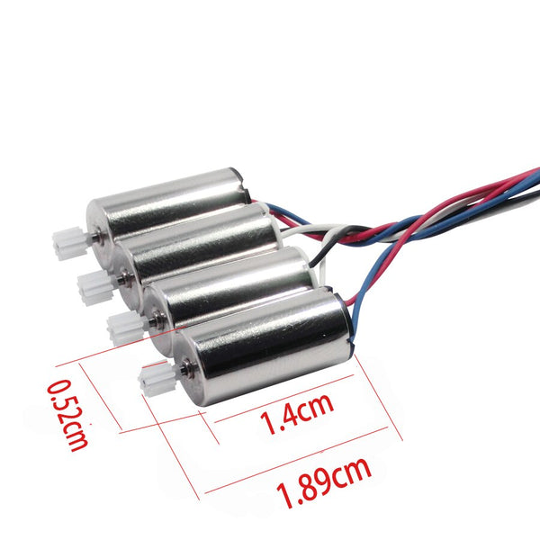 [variant_title] - SYMA Drone Quadcopter Spare Parts 4pcs Motors and 4pcs Gears For X5SW X5SC X5HC High Quality Components