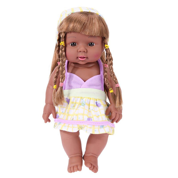 07 - Newborn Reborn Doll Toys Baby Simulation Soft Vinyl Dolls Children Kindergarten Lifelike Toys for Children Birthday Gift