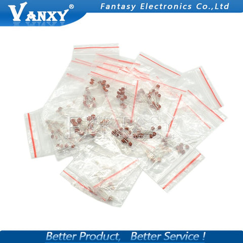 Default Title - 30 valuesX10pcs=300pcs Ceramic capacitor 2PF-0.1UF component diy samples kit new and original