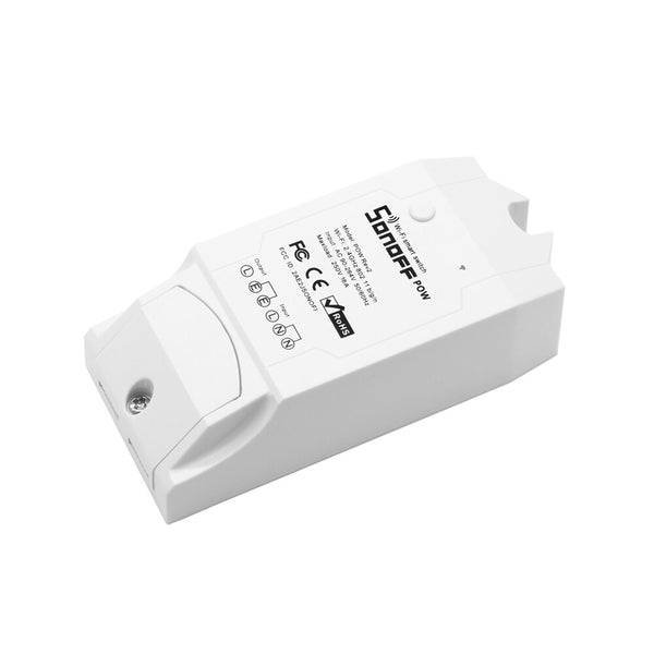 [variant_title] - SONOFF Pow R2 WiFi Switch With Power Consumption Measurement WiFi Power Switch 15A Smart Wifi Switch Controller Works with Alexa