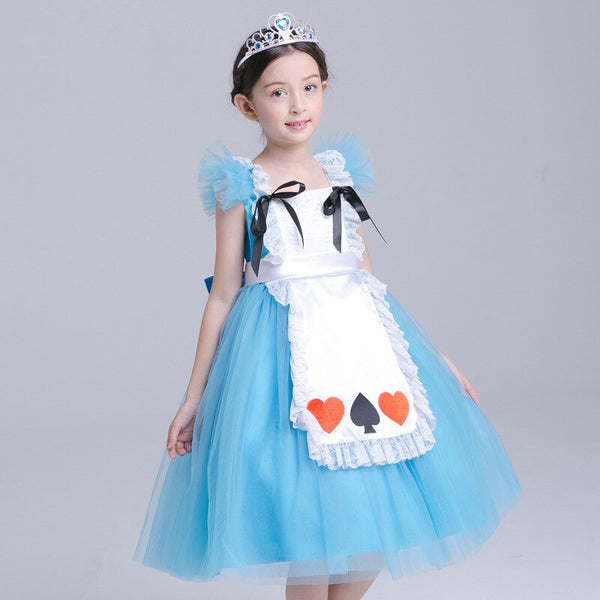 [variant_title] - Role Playing girl costume cosplay Halloween cartoon character costume cute Sleeveless Casual baby girl Princess Dress Wedding