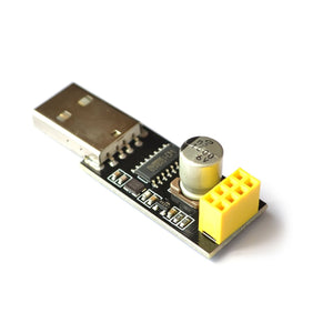 Default Title - CH340 USB to ESP8266 ESP-01 Wifi Module Adapter Computer Phone Wireless Communication Microcontroller for Arduino