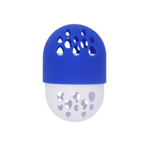 Blue - Soft Silicone Powder Puff Drying Holder Egg Stand Beauty Microfiber Sponge Display Rack Blender Container Beauty Accessories