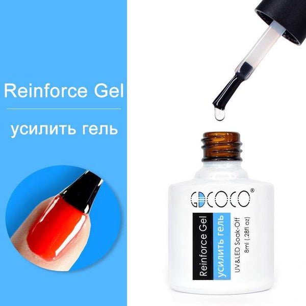 Reinforce - #86102 GDCOCO 2019 New Arrival Primer Gel Varnish Soak Off UV LED Gel Nail Polish Base Coat No Wipe Top Color Gel Polish
