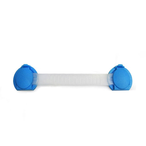 Blue 15cm - 2019 10Pcs/Lot Child Lock Protection Of Children Locking Doors For Children's Safety Kids Safety Plastic protection safety lock