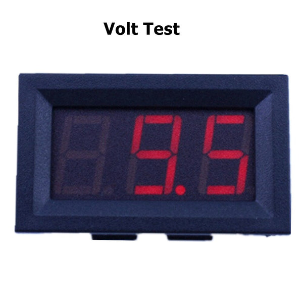 Volt Test - DC 0-100V/10A 50A 100A 500A DC Ammeter Voltmeter Digital LED Red Blue Display Car Amp Volt Meter
