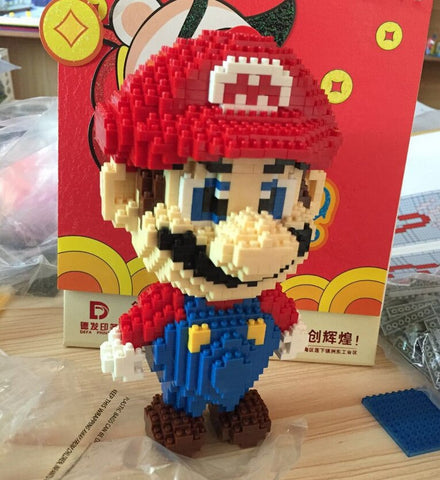 [variant_title] - HC 9003 Super Mario Diamond Particles Doll  Bricks Diamond Building Blocks Toys Compatible with  Mario