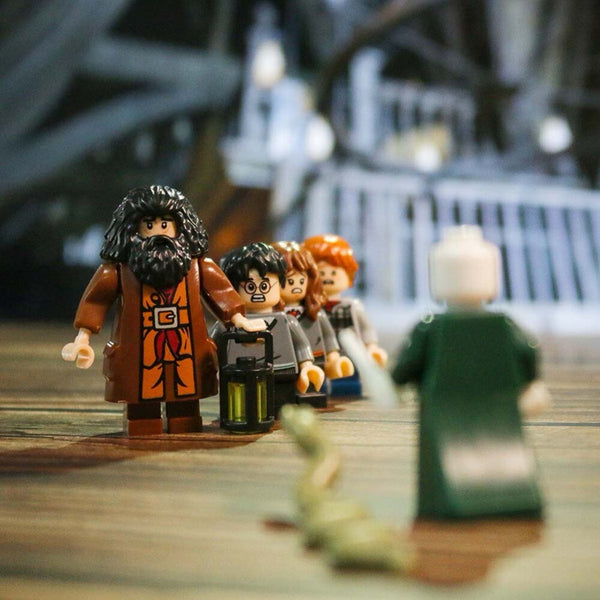 [variant_title] - For legoings Single Sale Harri Potter Hermione Granger Lord Voldemort Ron Draco Malfoy Building Blocks mini Bricks Toys figures