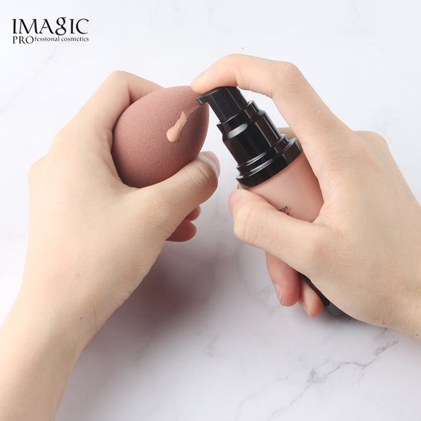 [variant_title] - IMAGIC Makeup Foundation Sponge Makeup Cosmetic puff Powder Smooth Beauty Cosmetic make up sponge Puff