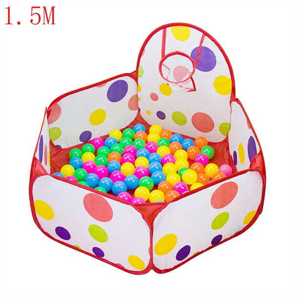 TM01932RE-C - Tents Outdoor Inflatable Ball Pool Boys Girls Kids Children Ball Pit Indoor Play Tent Game House Ocean Pool Toy Birthday Gift