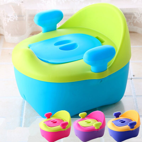 [variant_title] - Comfortable Toddler Toilet Seat Baby Potty Children Training Basin Colorful Baby Toilet