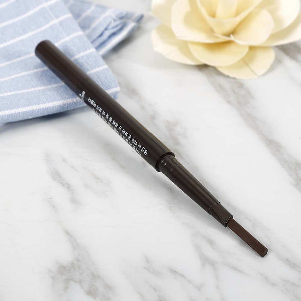 [variant_title] - New 5 Colors Eyebrow Pencil Natural Waterproof Rotating Automatic Eyeliner Eye Brow Pencil with Brush Beauty Cosmetic Tool TSLM2