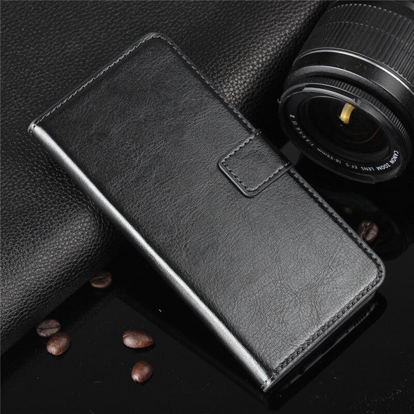 Black / For Samsung A10 - PU Leather Case for Samsung Galaxy A50 A30 A70 A10 A20 M10 M20 M30 2019 Flip Fashion A 50 Wallet Case Viewing Stand Card Slots