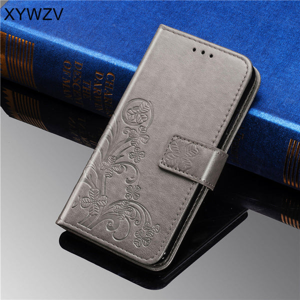 Gray / For Xiaomi Redmi 7 - Xiaomi Redmi 7 Case Luxury PU Cover Flip Wallet Phone Case For Xiaomi Redmi 7 Back Cover For Xiaomi Redmi 7 Card Holder Fundas ^