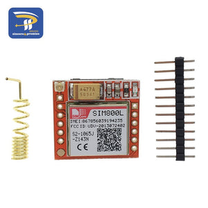 SIM800L - Smallest SIM800L GPRS GSM Module Kit MicroSIM Card Core BOard Quad-band TTL Serial Port with the antenna