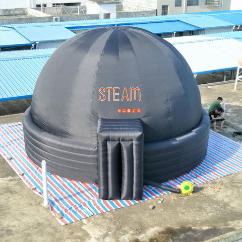 [variant_title] - Newly style dome inflatable planetarium,indoors/outdoor movie screen dome tent made for Friend Waleska
