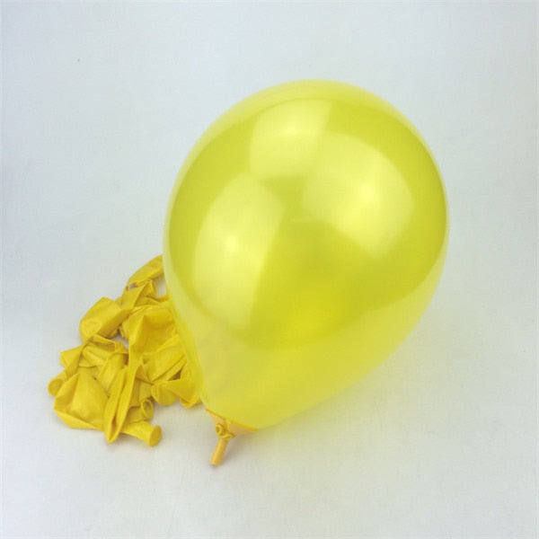 [variant_title] - 10Pcs birthday balloons 10inch 1.5g Latex Helium balloon Thickening Pearl party balloon Party Ball kid child toy wedding ballons