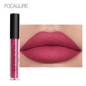 [variant_title] - FOCALLURE Matte Lipgloss Sexy Liquid Lip Gloss Matte Long Lasting Waterproof Cosmetic Beauty Keep 24 Hours Makeup lipgloss