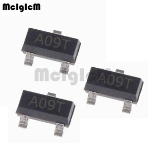 Default Title - MCIGICM AO3400A 100pcs N-Channel 30V 5.7A (Ta) 1.4W (Ta)  SMD mosfet transistor SOT-23 Surface Mount SOT-23-3L AO3400