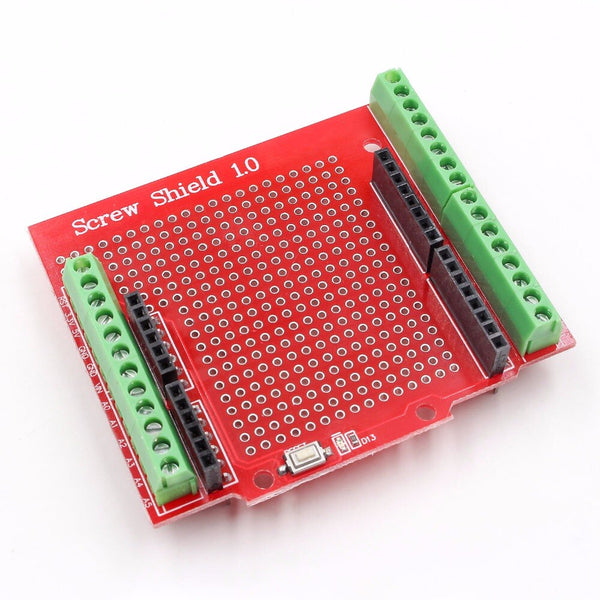 [variant_title] - New Standard Proto Screw Shield Assembled Prototype Terminal Expansion Board for Arduino Opening Source Reset Button D13 LED