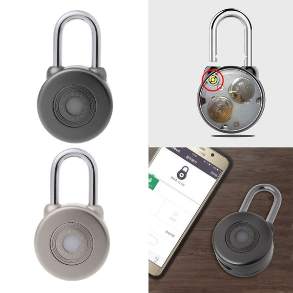[variant_title] - Electronic Wireless Lock Keyless Smart Bluetooth Padlock Master Keys Type Lock with APP Control for Bike Motorycle Home Doorlock