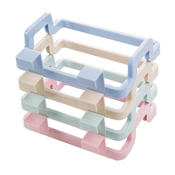 [variant_title] - 1pcs Hanging Trash Garbage Rubbish Kitchen Carrier Plastic Bag Bin Sack Hanger Holder for kitchen