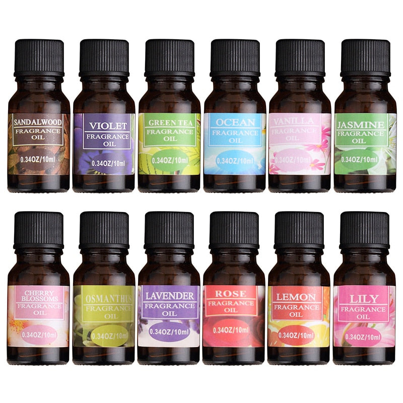 [variant_title] - 10ml Essential Oils For Aromatherapy Diffusers Pure Essential Oils Relieve Stress for Organic Body Massage Relax Skin Care TSLM2