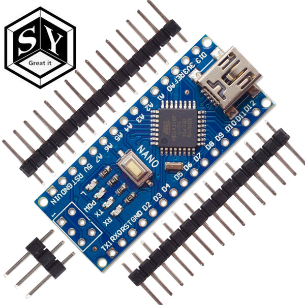 [variant_title] - Nano 1PCS Mini USB With the bootloader Nano 3.0 controller compatible for arduino CH340 USB driver 16Mhz NANO V3.0 Atmega328