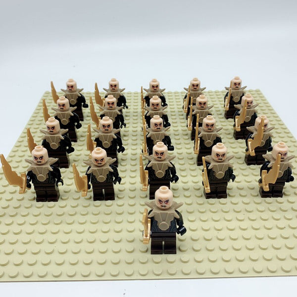 [variant_title] - 21Pcs  The Lord Of The Rings Legoingly Uruk-hai Action figures Gift For Children  Building Blocks Bricks Education Toy Model