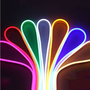 [variant_title] - LED Flexible Strip Light 220V SMD 2835 LED Neon flex tube 120led IP67 Waterproof rope string lamp Outdoor Lighting EU Power plug