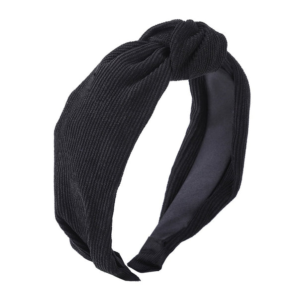 18 - Haimeikang Solid Colors Hair  Knotted Hair Band for Women Headbands Hairbands Headwear 2018 New Arrival