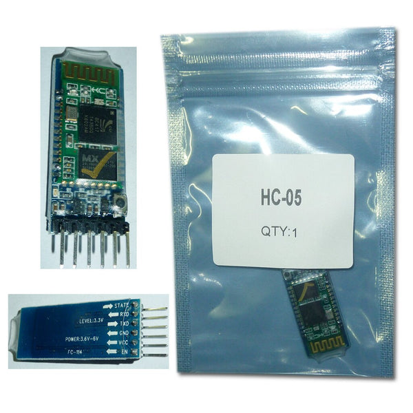 [variant_title] - 1pcs HC05 HC-05 master-slave 6pin JY-MCU anti-reverse, integrated Bluetooth serial pass-through module, wireless serial dai