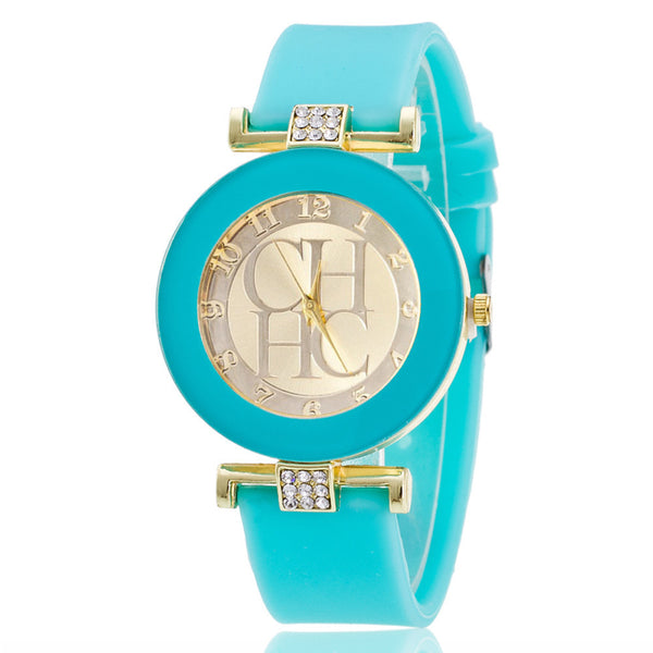 [variant_title] - Watch Women Logo 2019 Ladies Designer Watches Luxury Brand Famous Montre Femme High Quality Rhinestone Gold Charm Bracelet