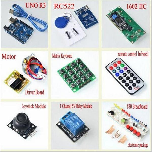 [variant_title] - Upgraded Advanced Version Starter Kit the RFID learn Suite Kit LCD 1602 for Arduino UNO R3