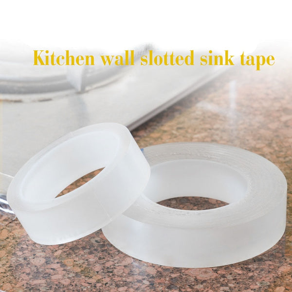 [variant_title] - Kitchen Sink Waterproof Mildew Strong Self-adhesive Transparent Tape Bathroom Toilet Crevice Strip Self-adhesive Pool Water Seal