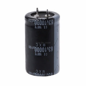 Default Title - 63V 10000UF Long Life High-frequency Electrolytic Capacitor Durable Capacitors