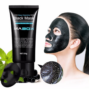 [variant_title] - Mabox Black Mask Peel Off Bamboo Charcoal Purifying Blackhead Remover Mask Deep Cleansing for AcneScars Blemishes WrinklesFacial