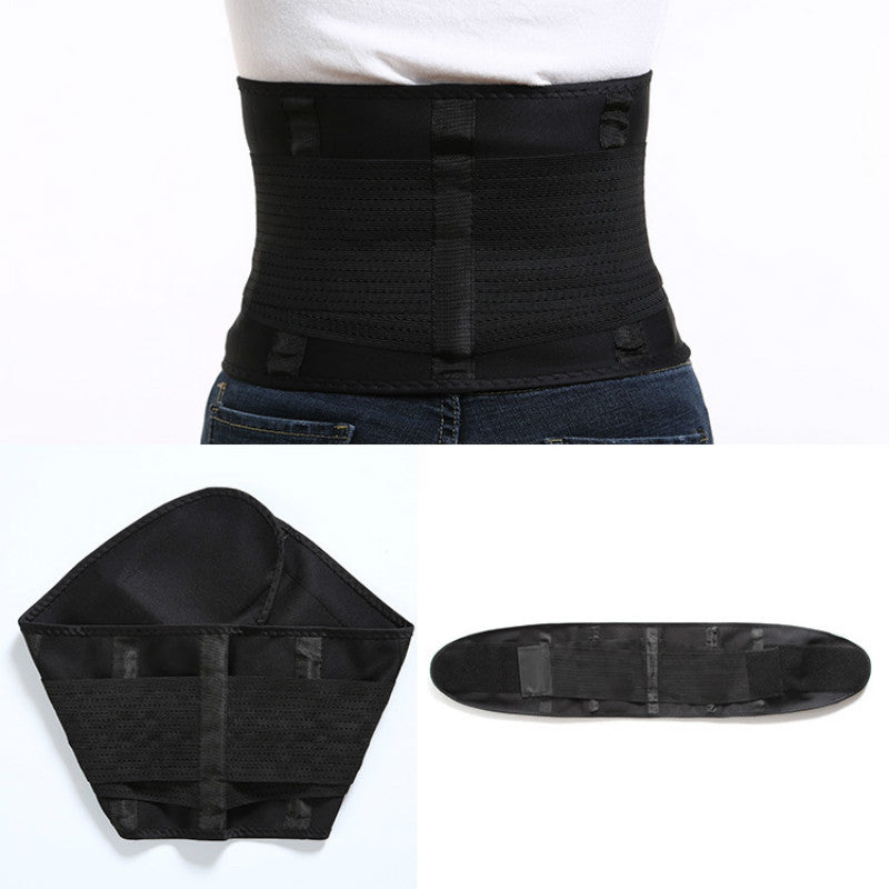 Black / S - Women Slimming Belts Body Shaper Waist Trainer Modeling Waist Cincher Trimmer Tummy Latex Female Postpartum Corset Shapewear