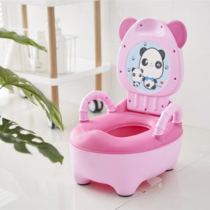 G No Soft Pad - Cute Baby Toilet Potty Seat Cartoon Children Training Pan Toilet Girls Boy Toilets Training Outdoor Travel Infant Potty Cushions