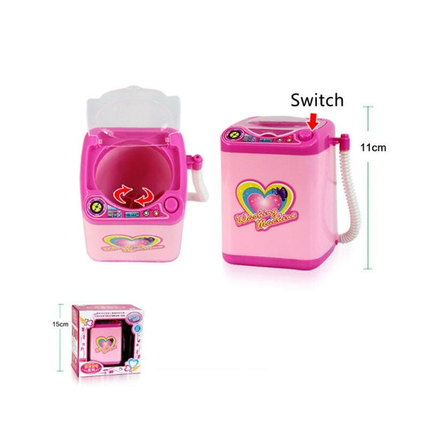 Wahing Machine-200004870 - Kid Boy Girl Mini Kitchen Electrical Appliance Washing Sewing Machine Toy Electric iron Dummy Pretended Play air conditioning