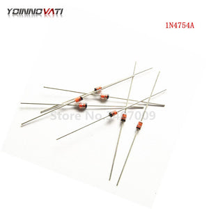 Default Title - 100PCS 1W 39V 1N4754A 1N4754 DO-41 Zener diode 39V 1W New original free shipping fast delivery