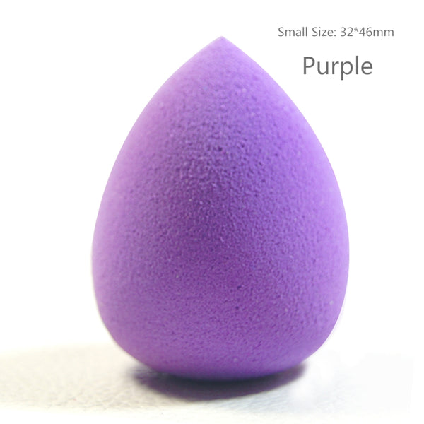 Small  purple - Fulljion Makeup Foundation Sponge Makeup Cosmetic Puff Powder Cream Smooth Beauty Cosmetic Make Up Sponge Beauty Tools Gifts