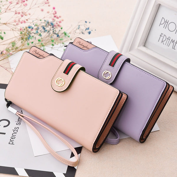 [variant_title] - Wristlet Women Wallets Phone Purse Long Hasp Female Purse Women's Wallet Ladies Wallet Purse For Girls Portefeuille Carteira