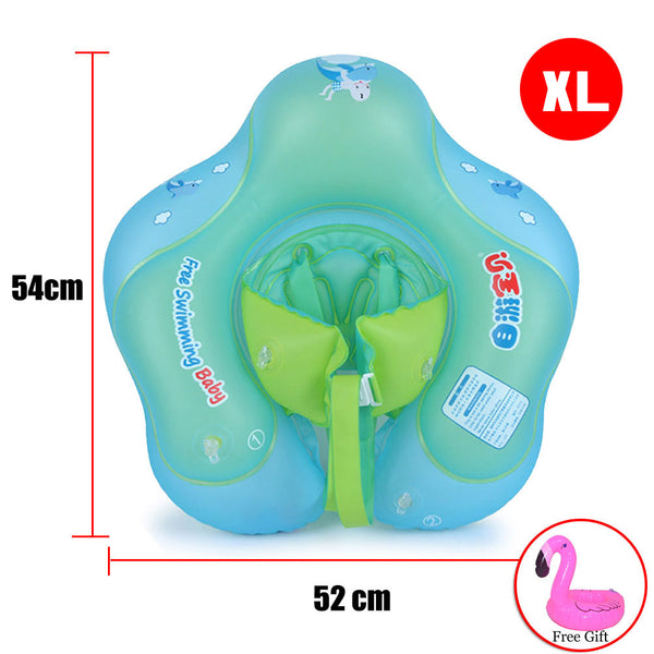 XL - 10-36 Months Swimming Circle Inflatable Circle Bathing Inflatable toy/Infant Armpit for Children Swimming Wheel Swimming Pool