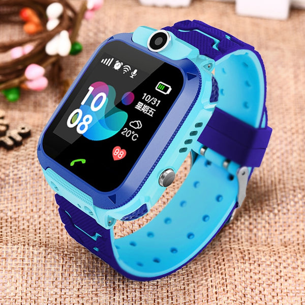 [variant_title] - 2019 New Smart watch LBS Kid SmartWatches Baby Watch for Children SOS Call Location Finder Locator Tracker Anti Lost Monitor+Box